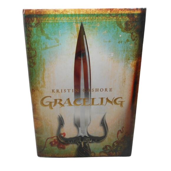 Graceling by Kristin Cashore Hardcover 2008 Harcourt Hardcover Very Good - Picture 1 of 7
